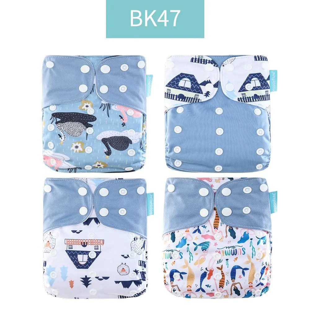 Happyflute Baby Cloth Training Pants - 4 Pack Washable