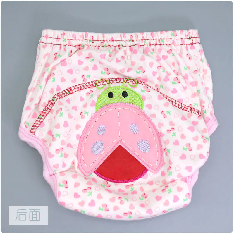Cotton Baby Learning Pants - Washable Waterproof Diapers