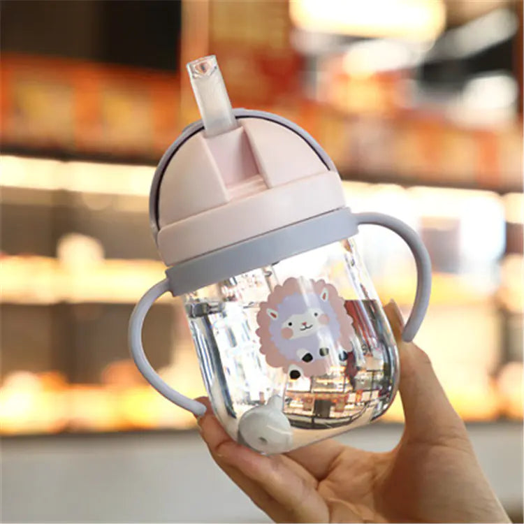 Summer Baby Straw Cup with Handle for Learning (2 Years)