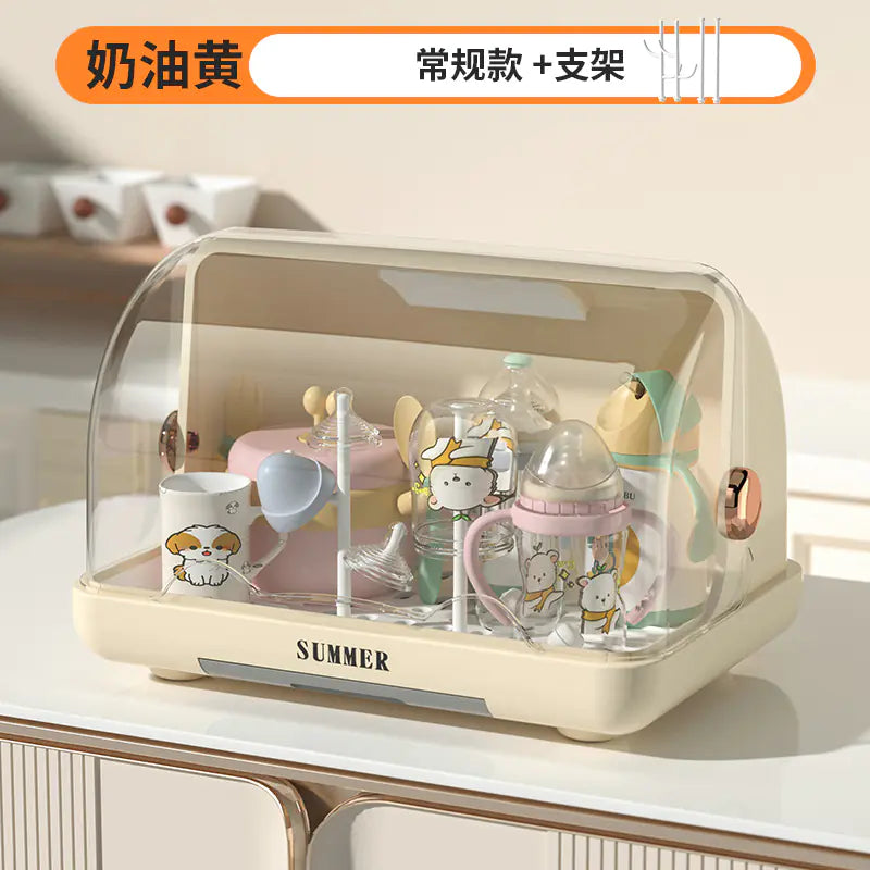 UV Sterilizer Cabinet for Baby Bottles with Dust Cover