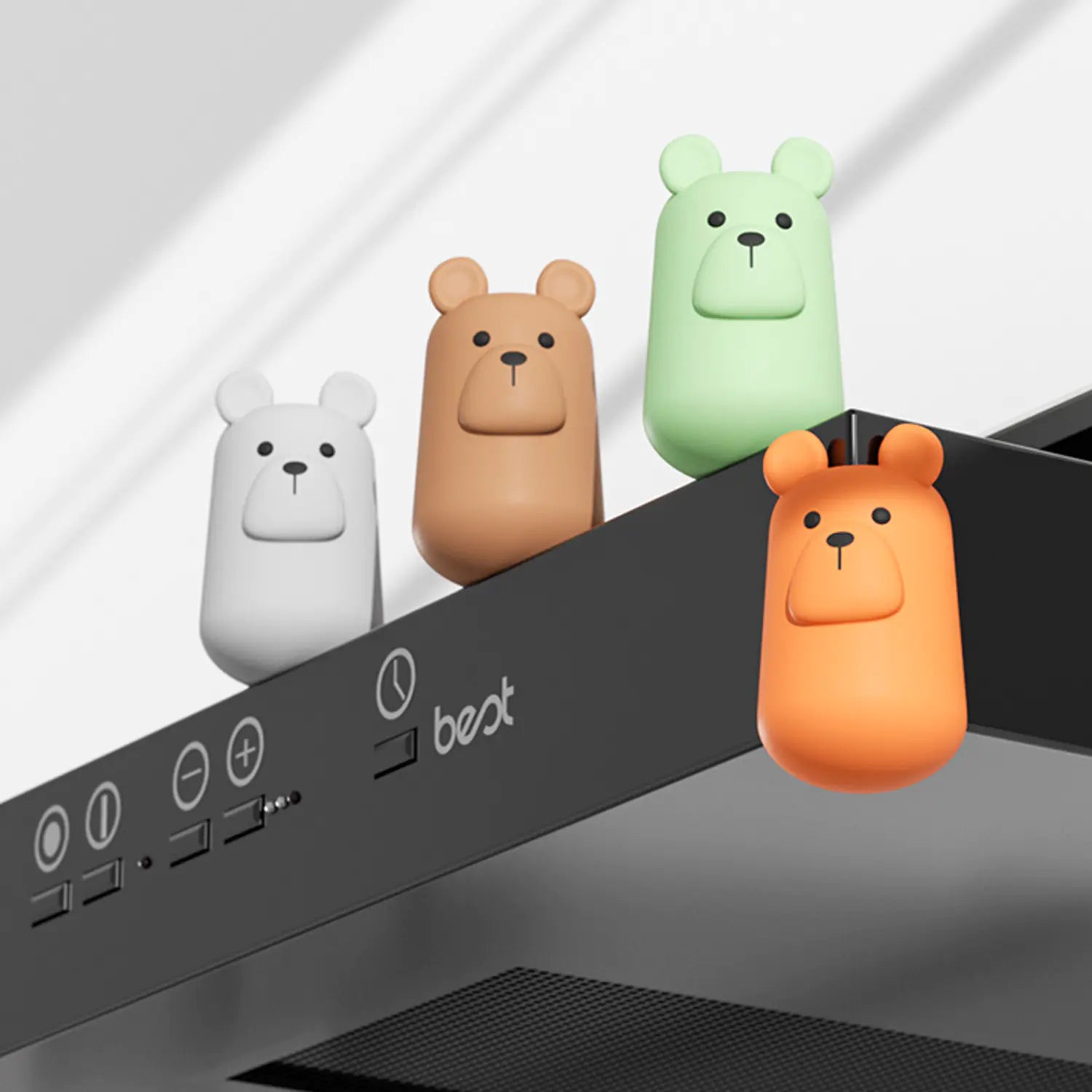 Cartoon Bear Silicone Corner Protectors for Kids