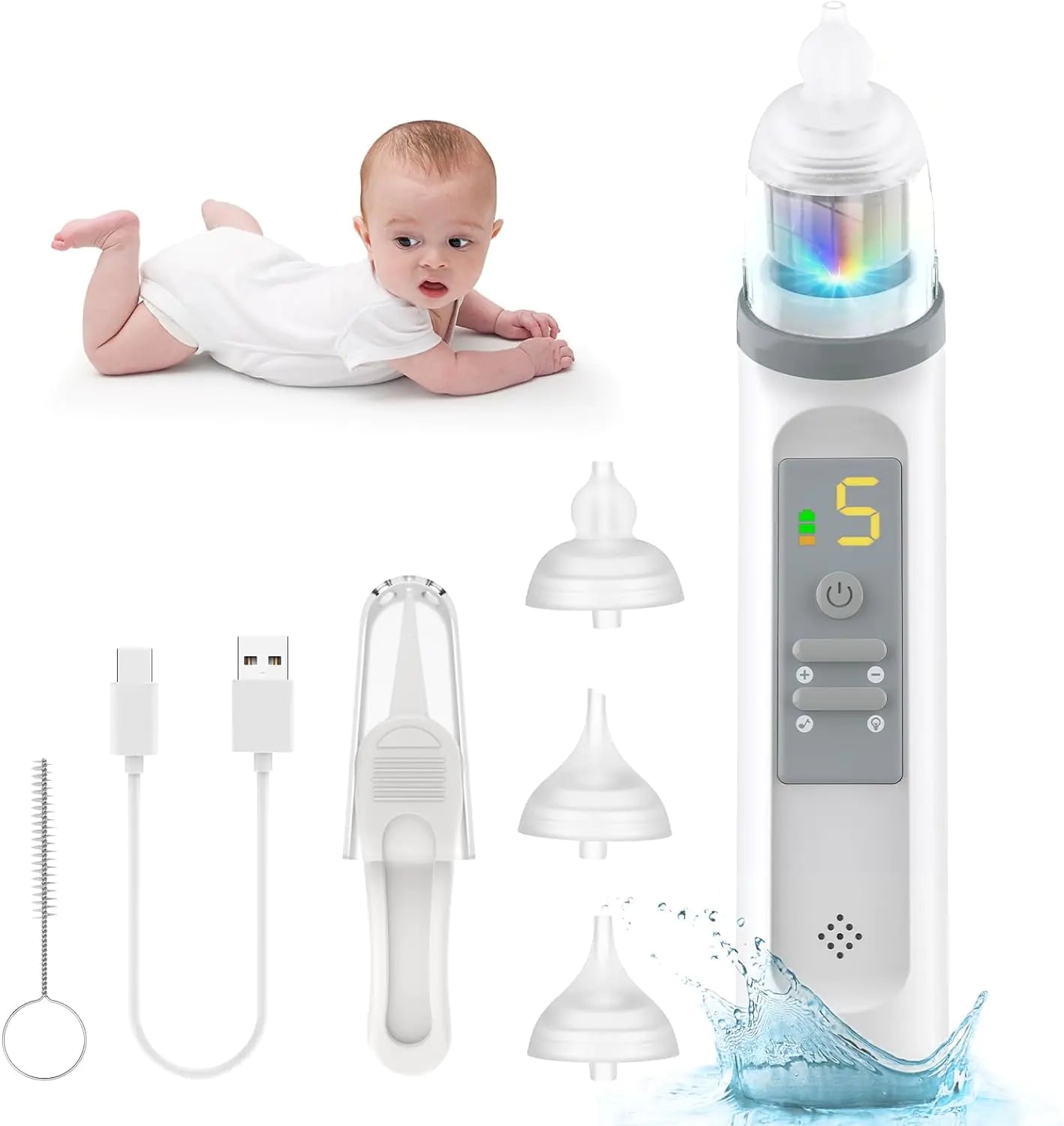 Mumgaroo Nasal Aspirator Nose Sucker 5 Levels
