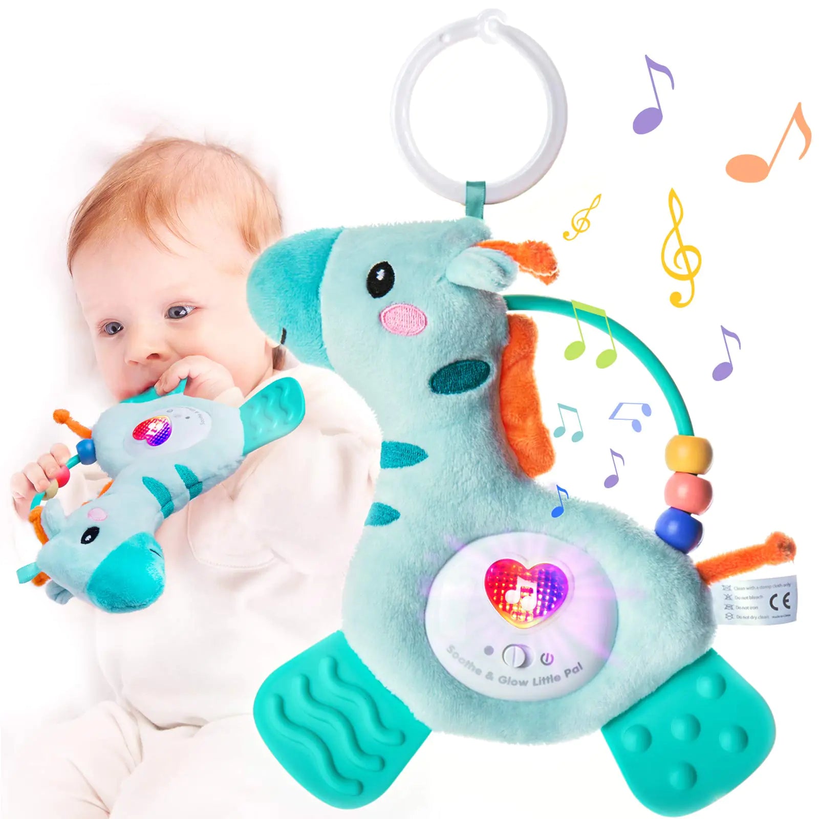 CozyDeer Musical Teether Toy
