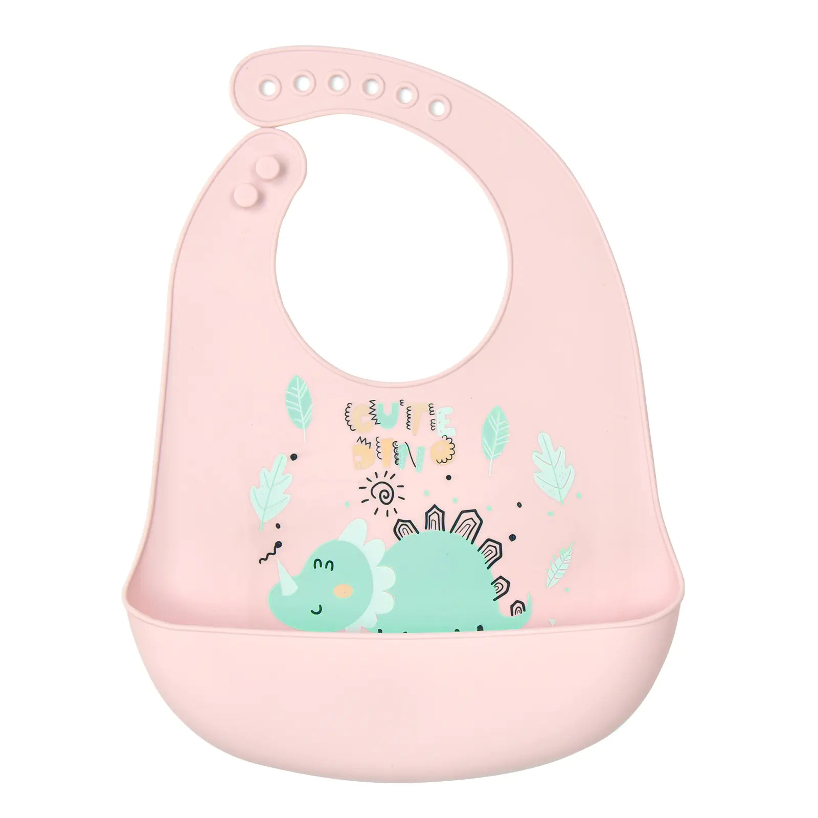 3D Baby Waterproof Silicone Bib for Feeding Kids