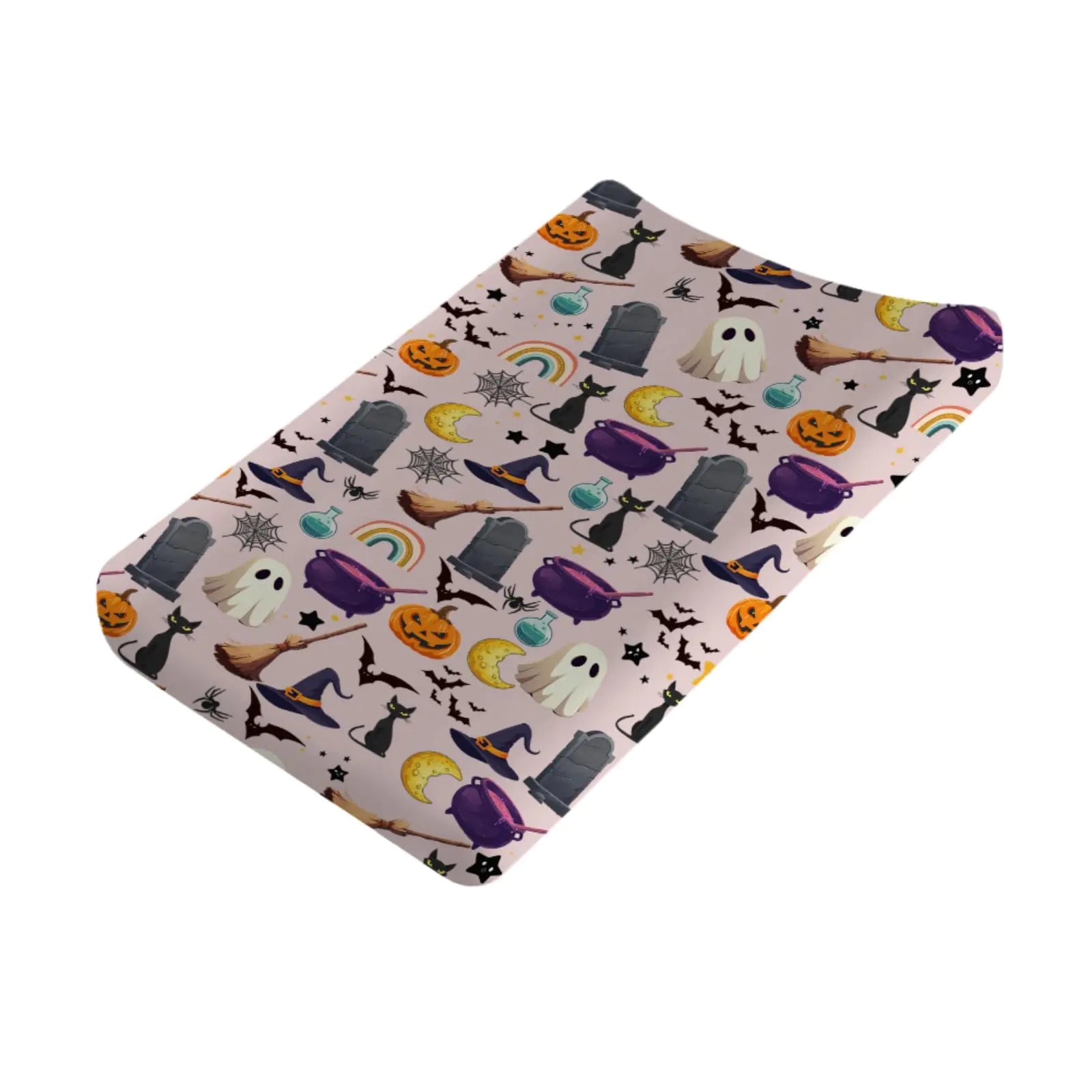 Boho Halloween Changing Pad