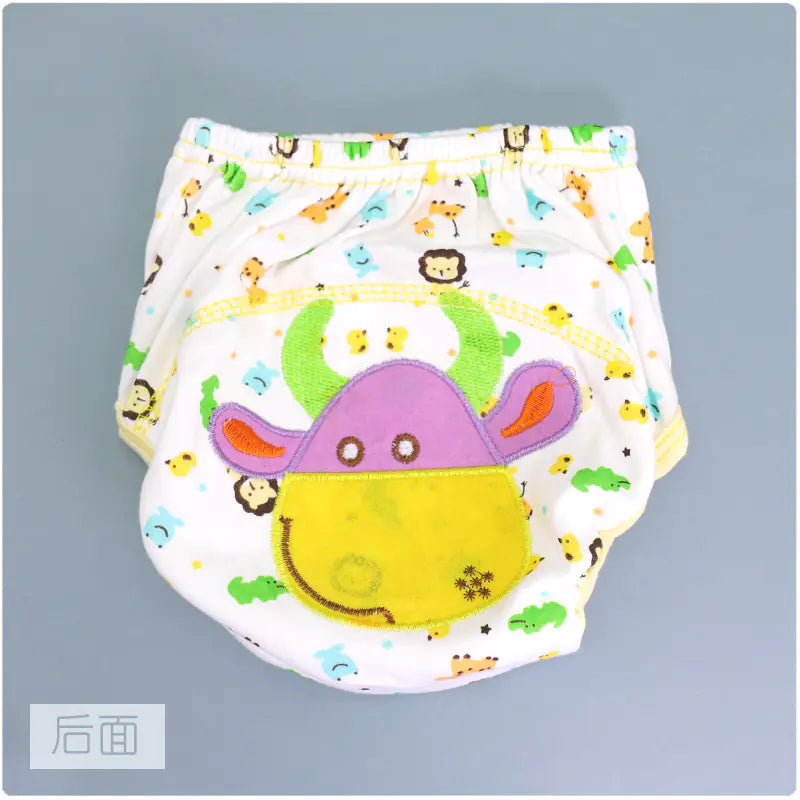 Cotton Baby Learning Pants - Washable Waterproof Diapers