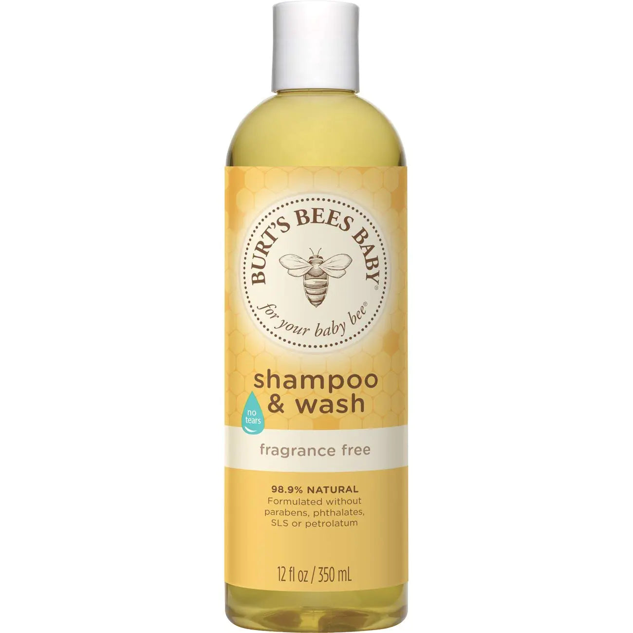 Burts Bees Baby Shampoo & Wash Fragrance 12 Fl Oz