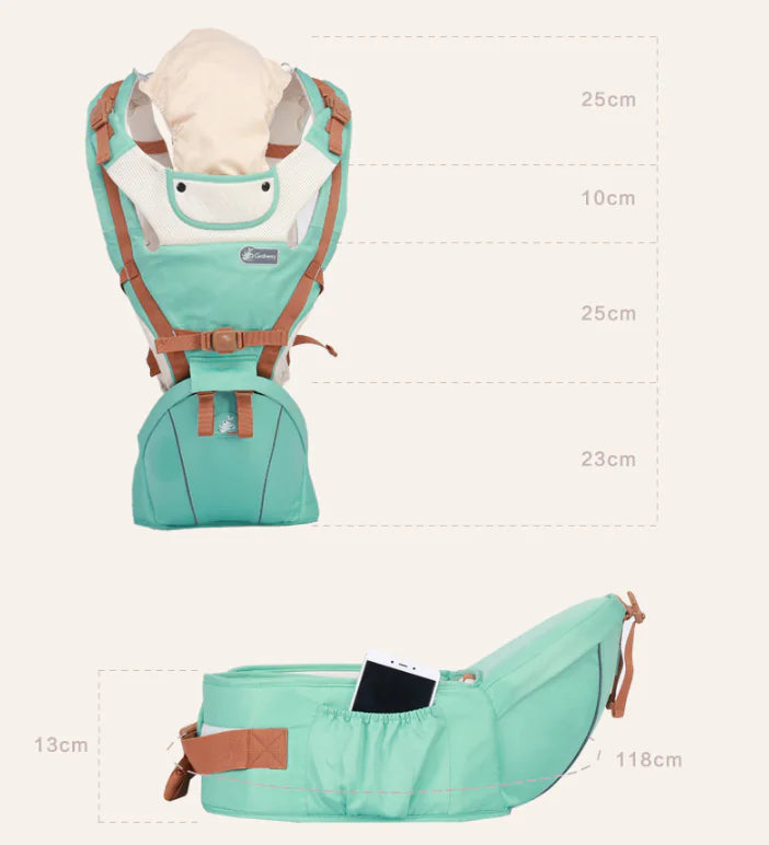 Multifunctional Baby Carrier and Waist Stool for Infants