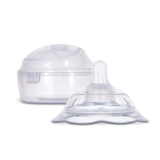 Double-Layer Silicone Nipple with Inner Feeding Design