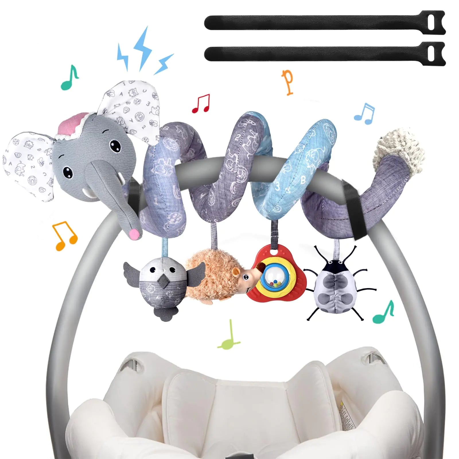 CuddleTunes Car Seat Toy