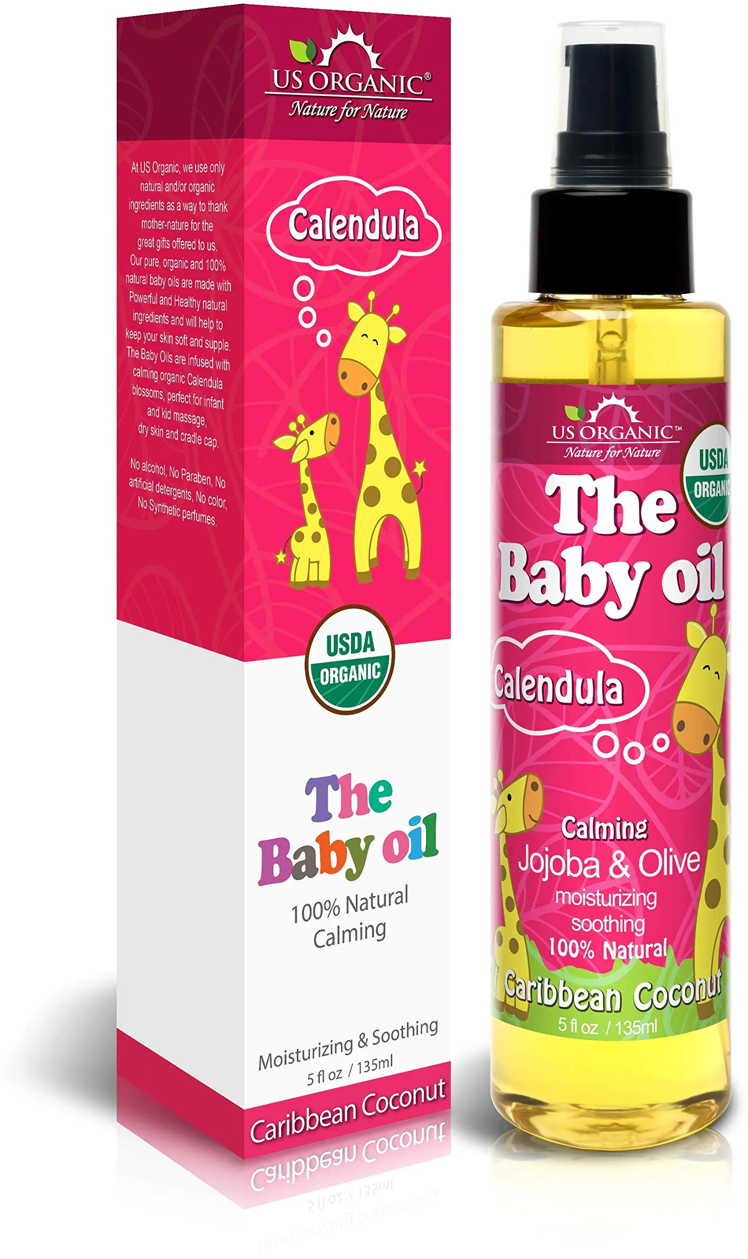 Cozy Coconut Organic Baby Oil