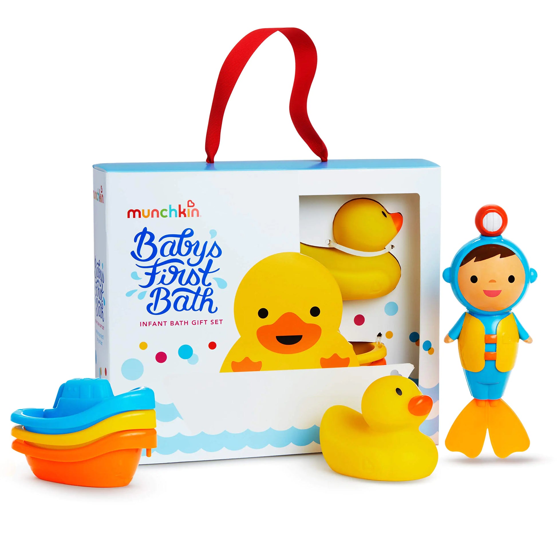Munchkin® Babys First Bath Baby and Toddler Gift Set