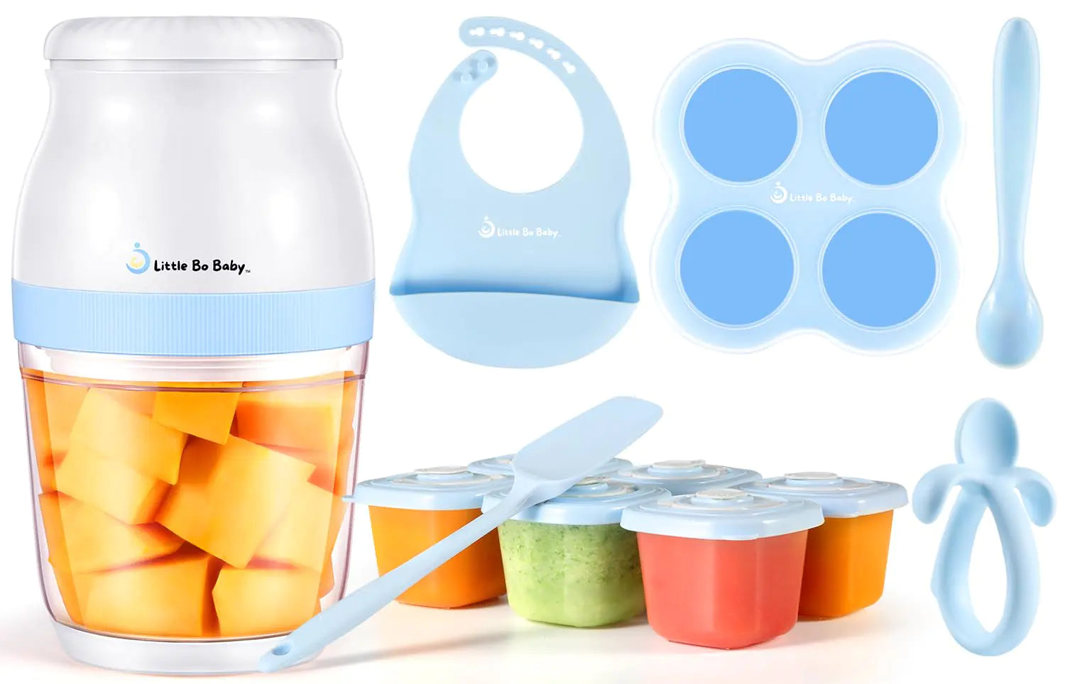 Little Bo Baby Food Maker 13-in-1 Baby Food Processor Set