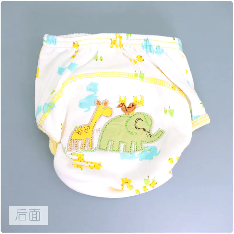 Cotton Baby Learning Pants - Washable Waterproof Diapers
