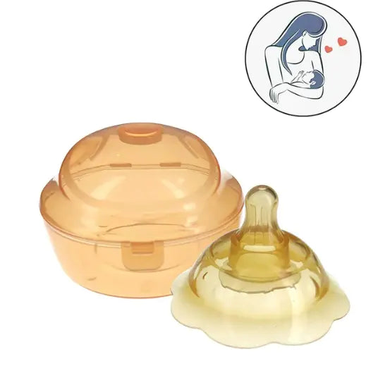 Double-Layer Silicone Nipple with Inner Feeding Design