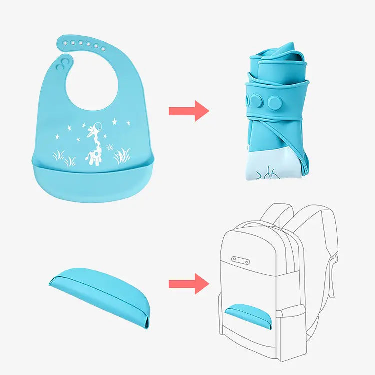 Silicone Bib for Infants and Young Children