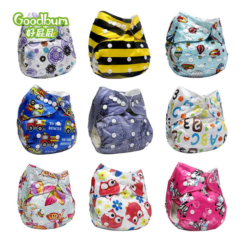Goodbum Baby Cloth Diapers - Washable and Reusable