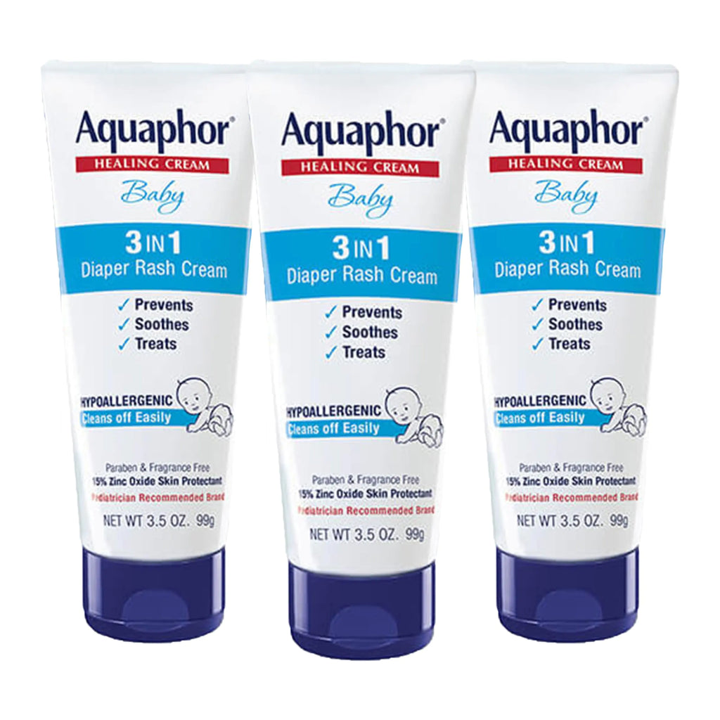 Aquaphor Baby 3-in-1 Diaper Cream